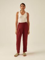 Calça Espuma Bordeaux