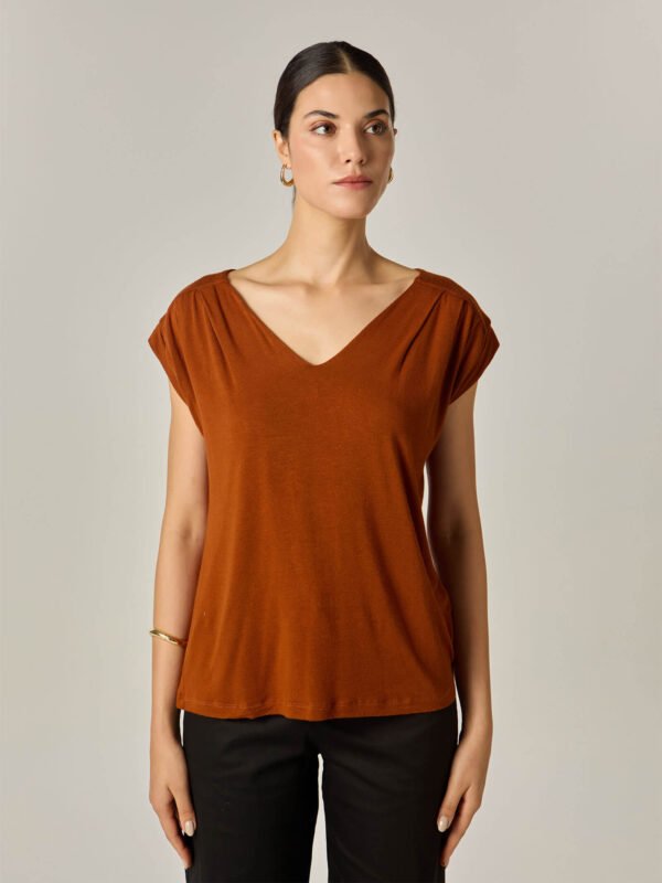 Blusa Marola Linho e Viscose Terra