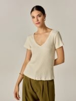 Blusa Voa Viscose Sustentável Gelo