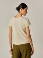 Blusa Voa Viscose Sustentável Gelo