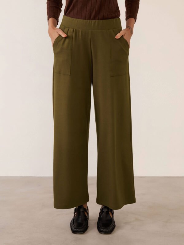 Calça Bis Viscose Sustentável Verde