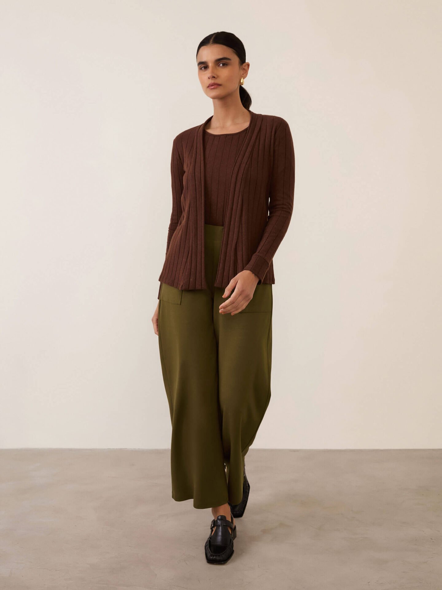 Calça Bis Viscose Sustentável Verde