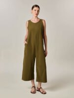 Macacão Rocha em Viscose Verde