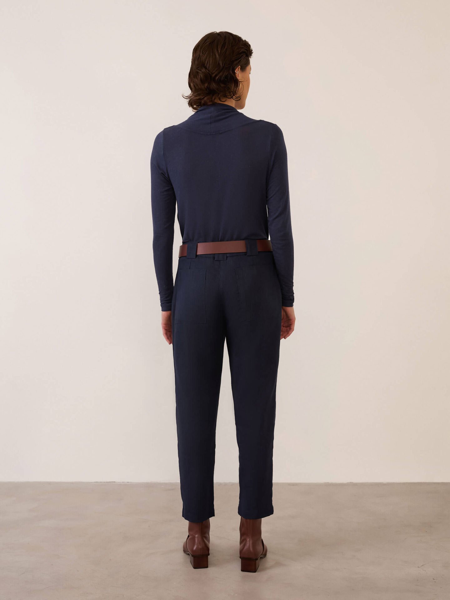 Calça Alfaiataria Luxor Azul Marinho