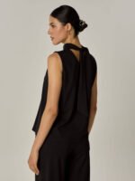 Regata Bis Viscose Sustentável Preto