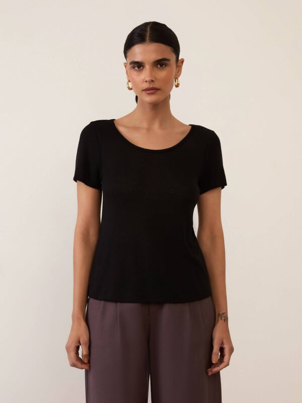 Blusa Abajour Preto
