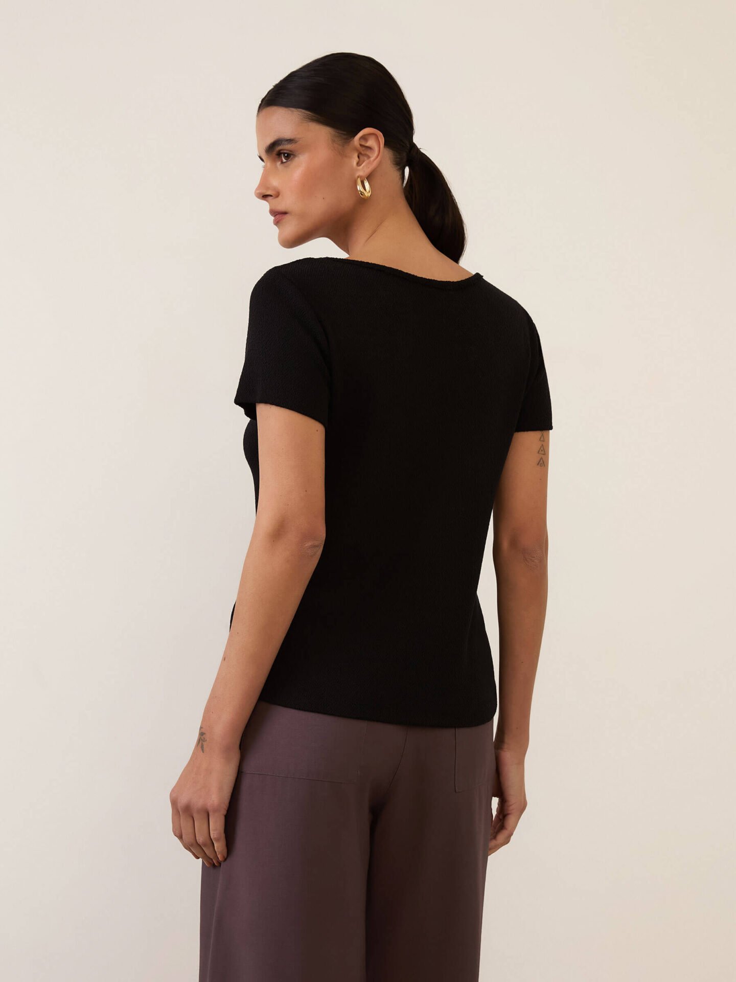 Blusa Abajour Preto