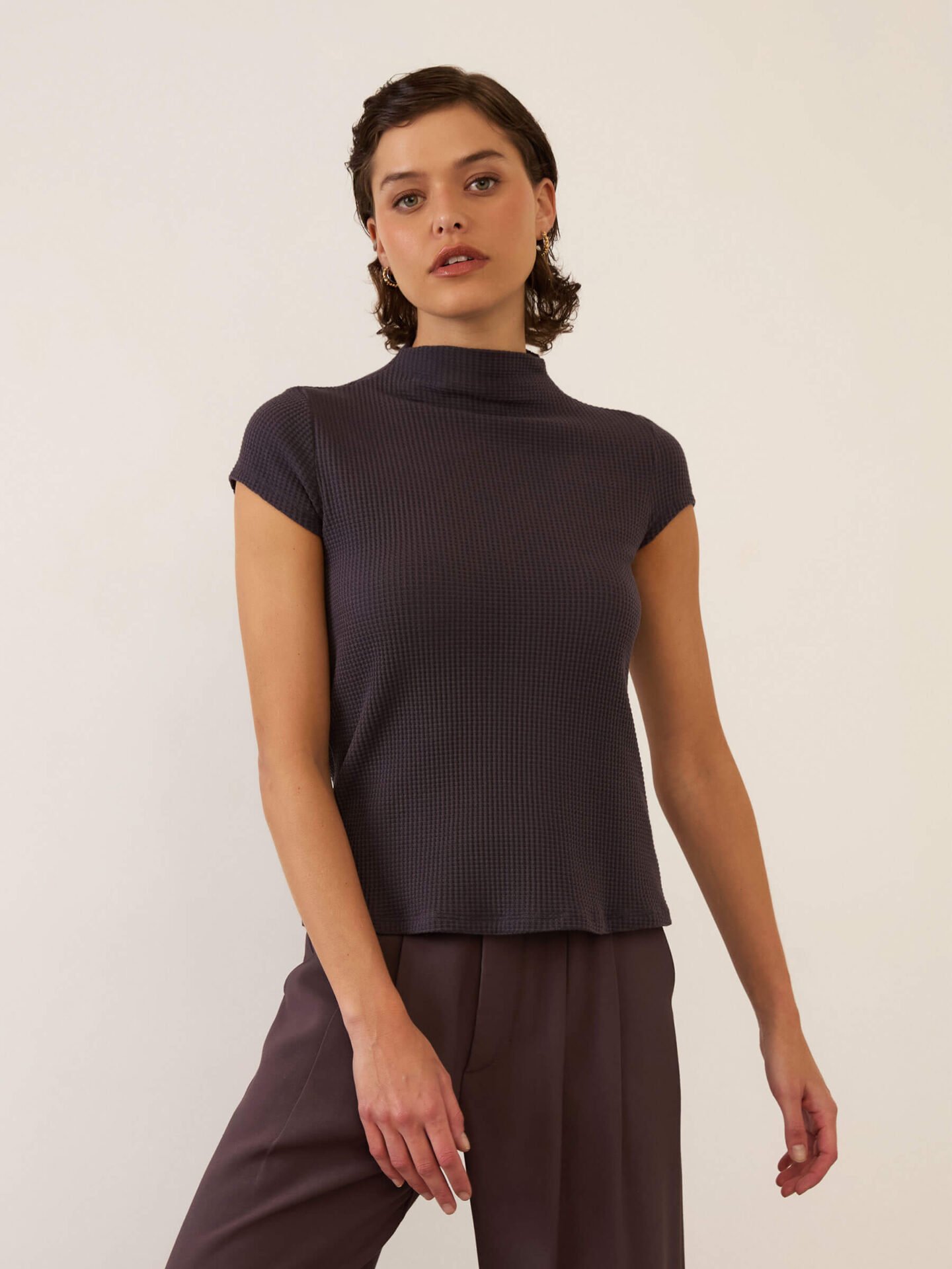 Blusa Petit Algodão Sustentável Cinza