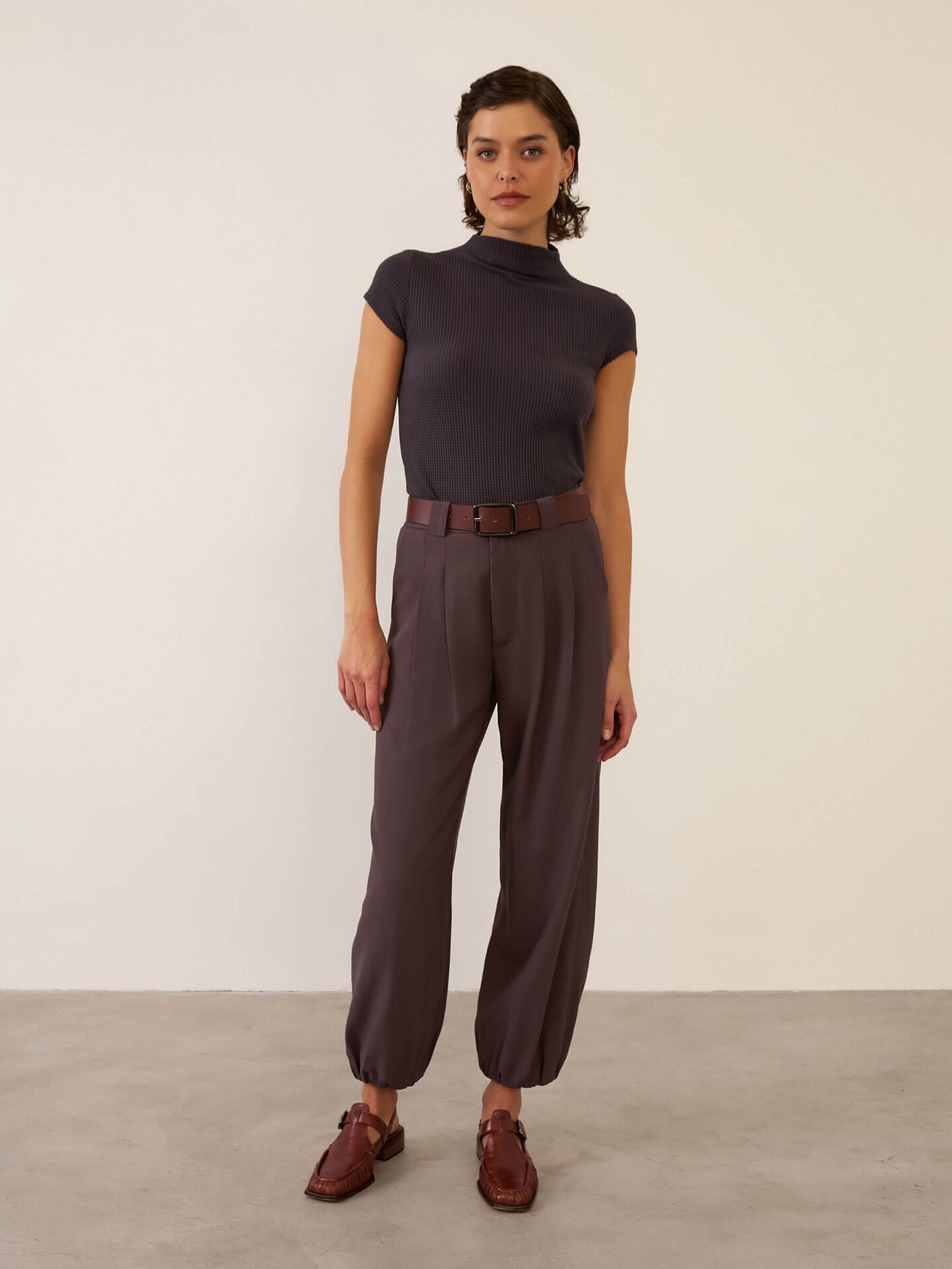 Blusa Petit Algodão Sustentável Cinza