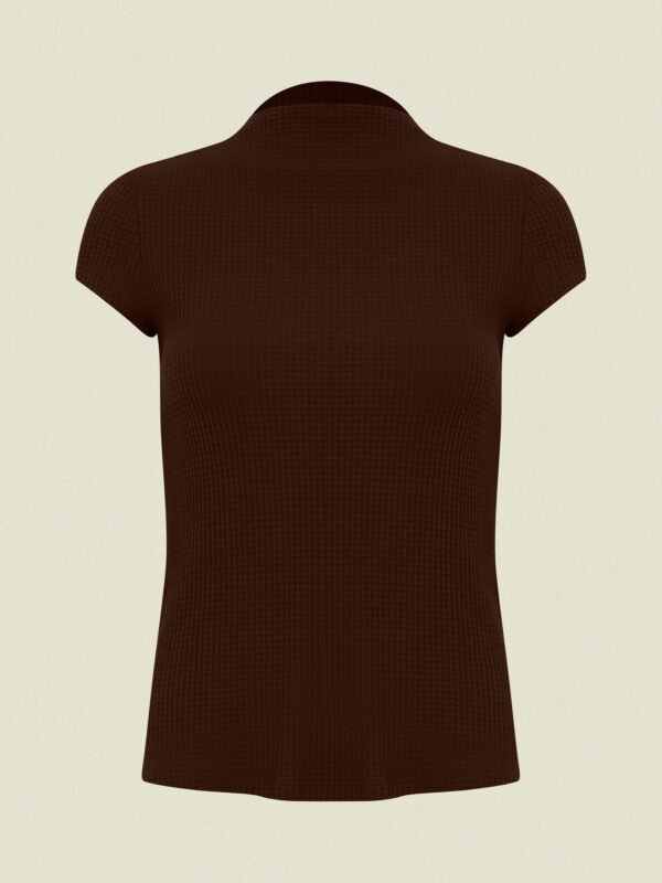 Blusa Petit Algodão Sustentável Marrom