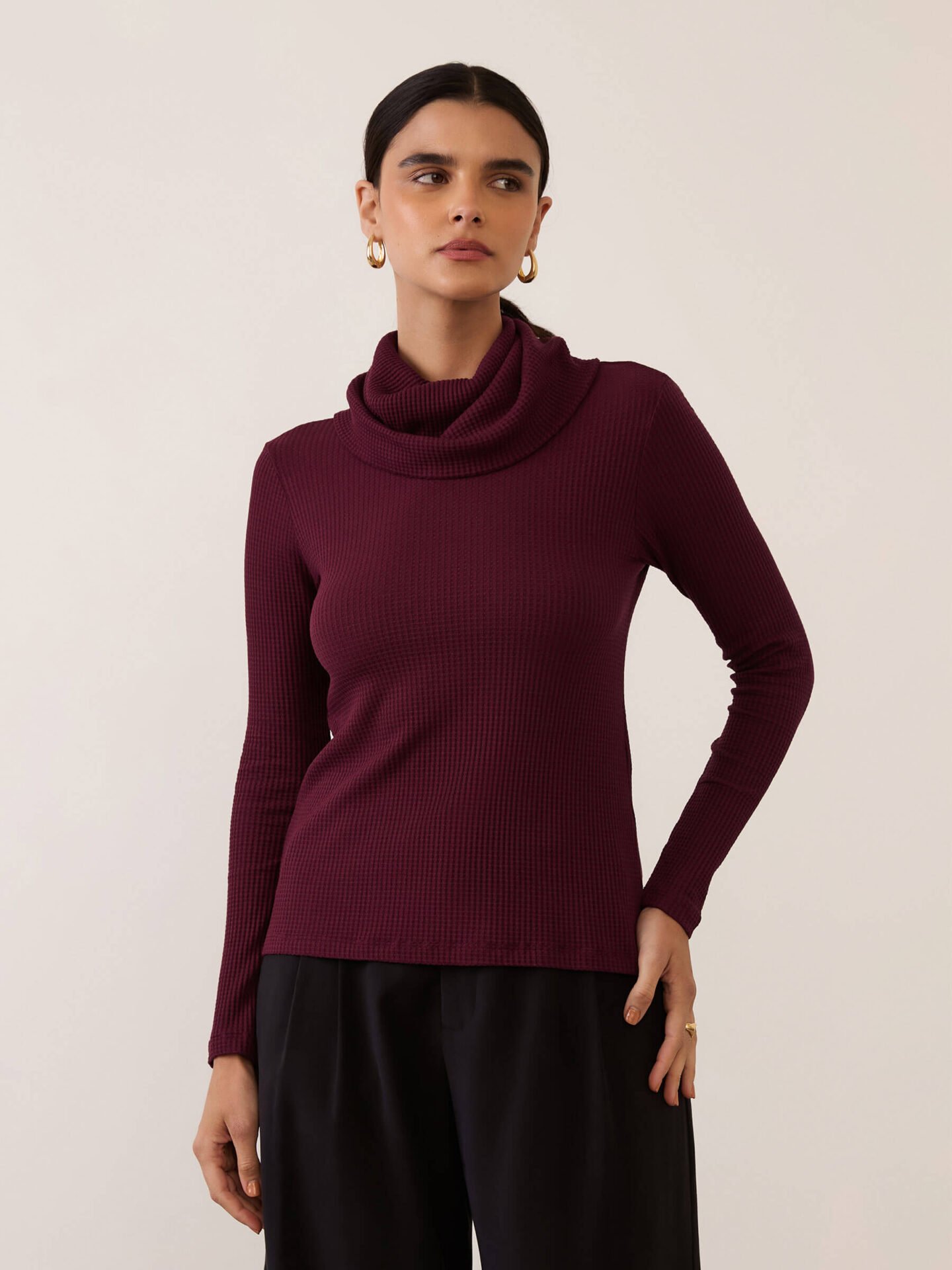 Blusa Polén Viscose Sustentável Berinjela