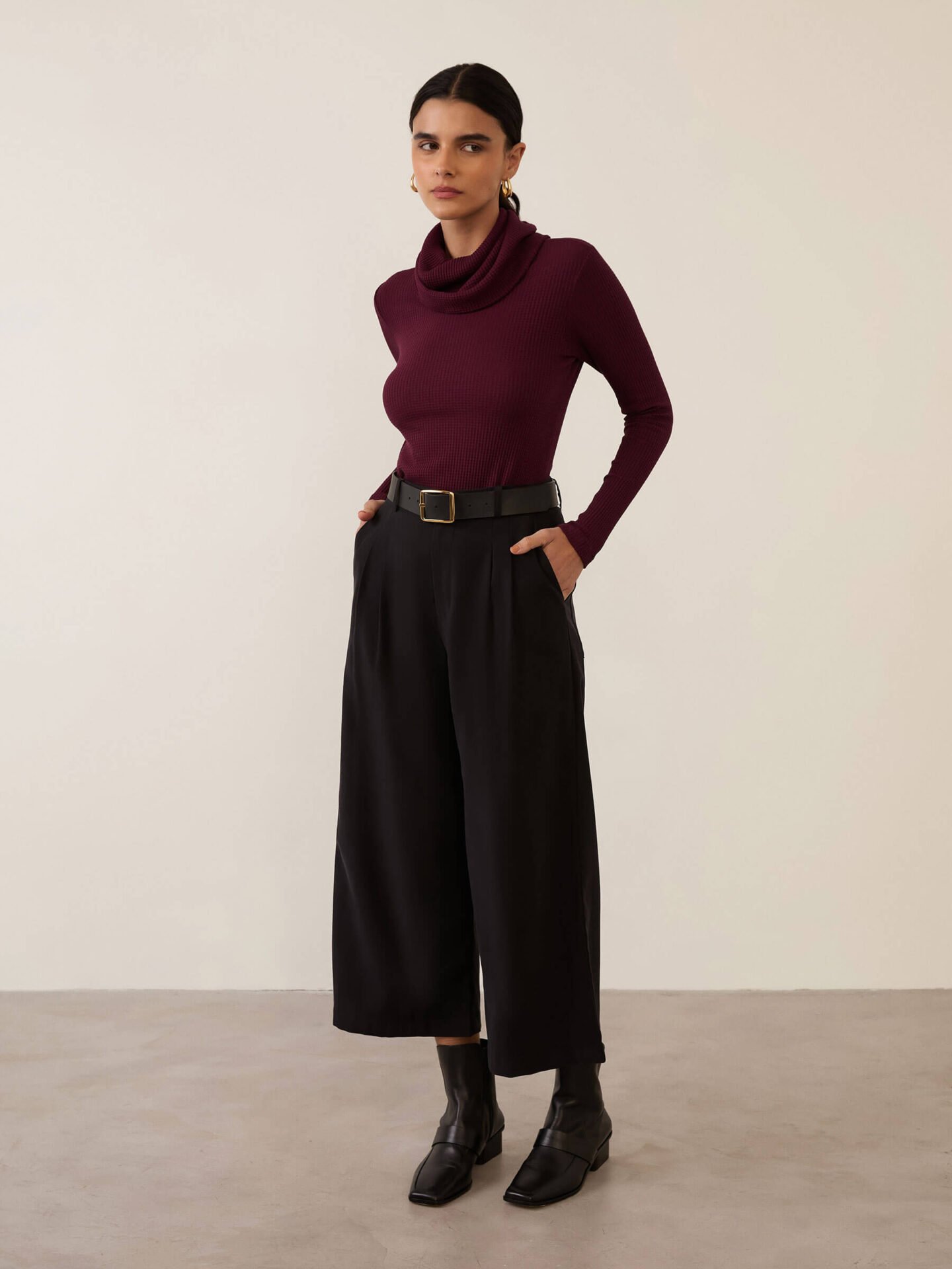 Blusa Polén Viscose Sustentável Berinjela