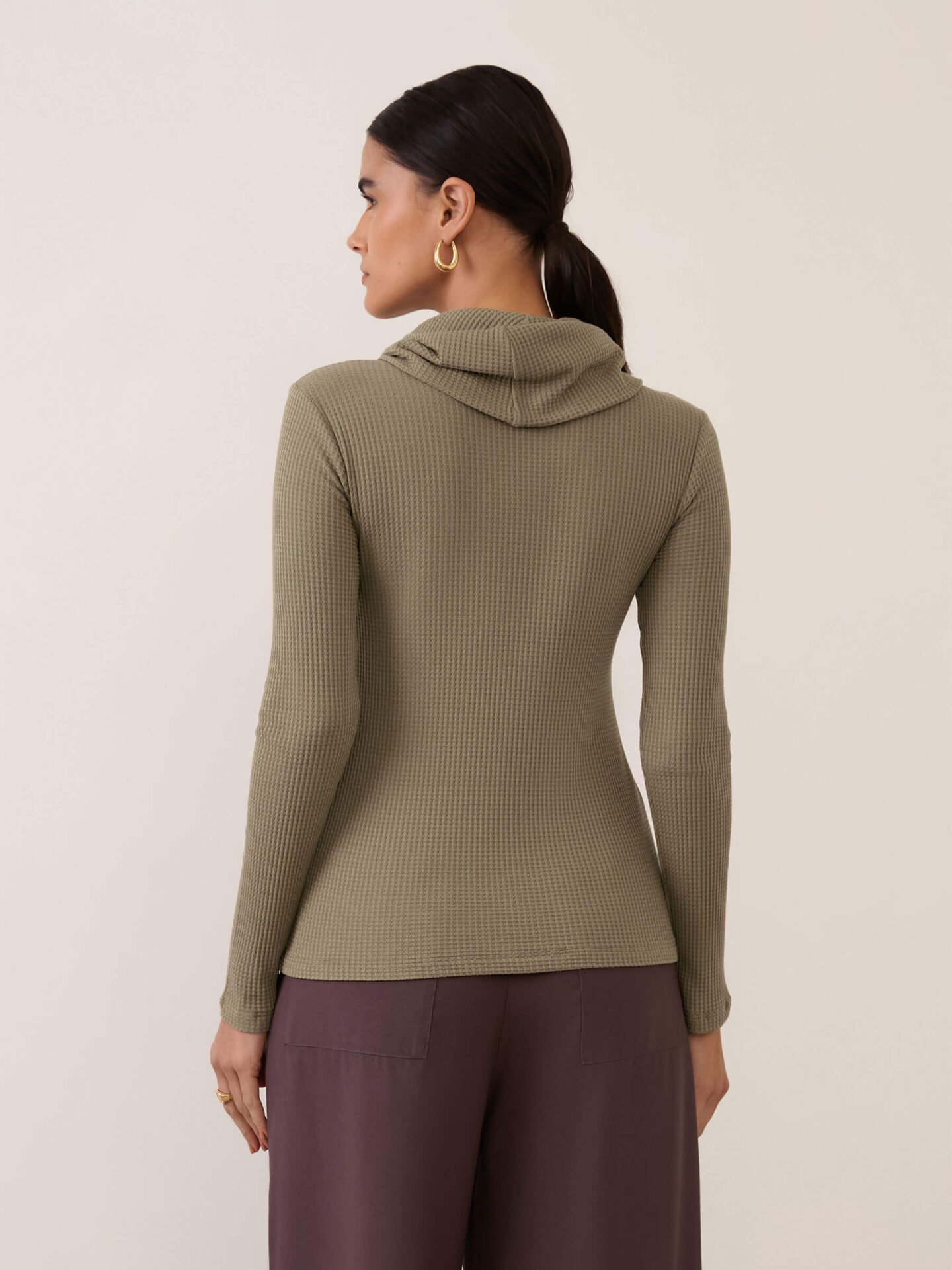 Blusa Polén Viscose Sustentável Khaki