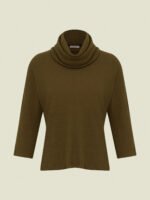 Blusa Retângulo Algodão Sustentável Verde