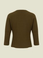Blusa Retângulo Algodão Sustentável Verde