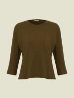 Blusa Retângulo Algodão Sustentável Verde