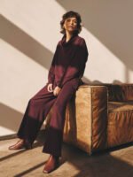 Calça Bis Viscose Sustentável Berinjela