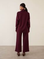 Calça Bis Viscose Sustentável Berinjela