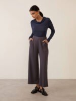 Calça Bis Viscose Sustentável Cinza