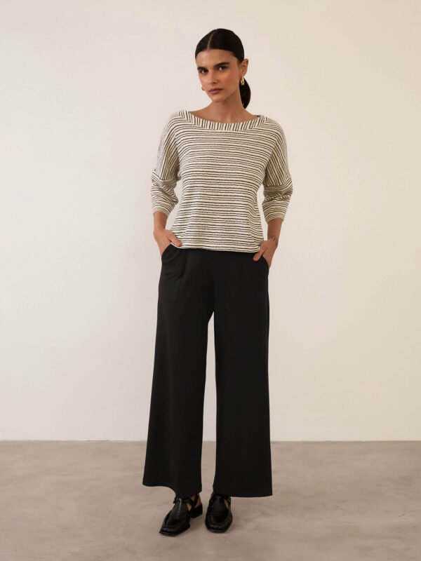 Calça Bis Viscose Sustentável Preto