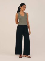 Calça Bis Viscose Sustentável Preto