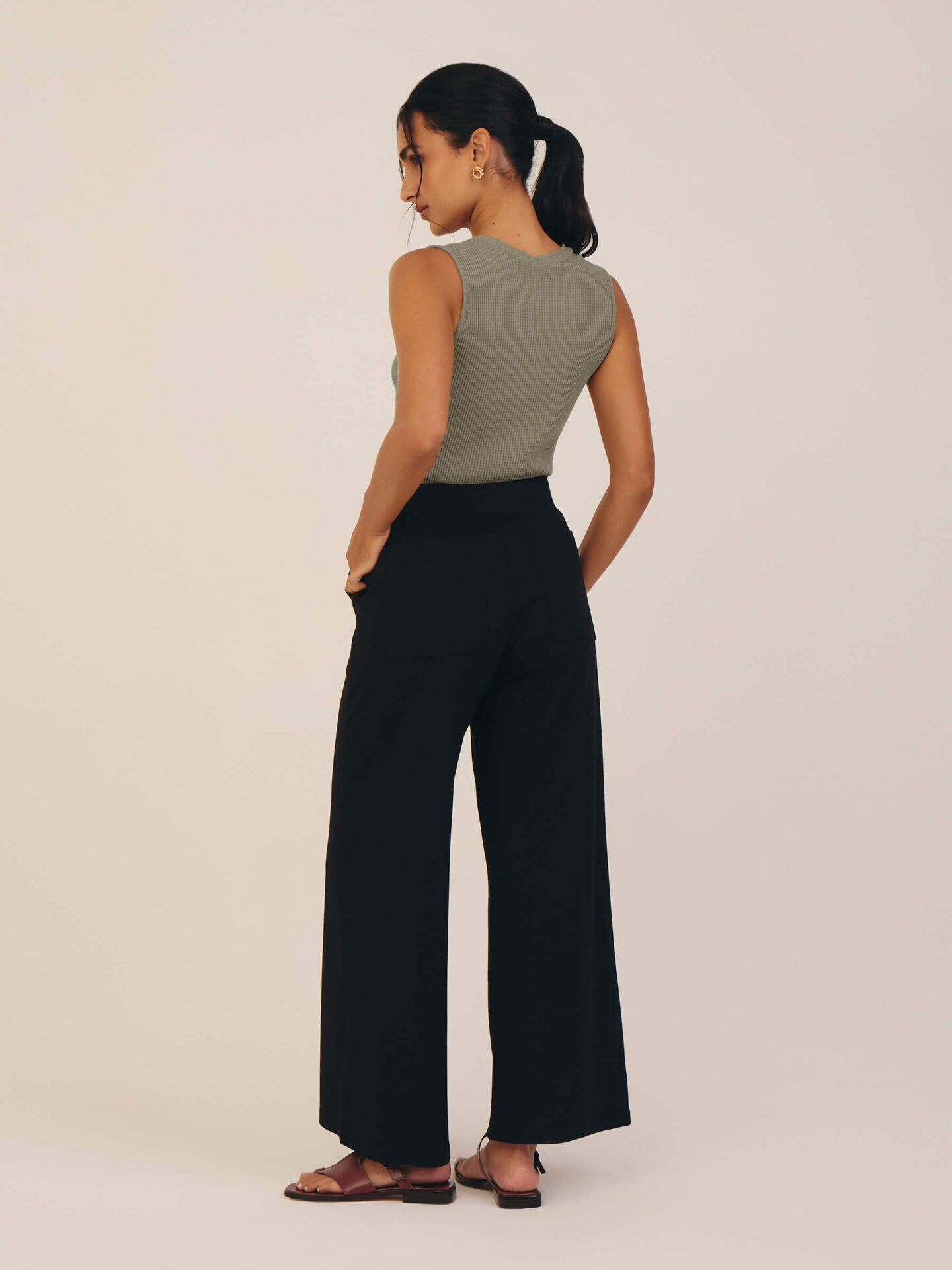 Calça Bis Viscose Sustentável Preto