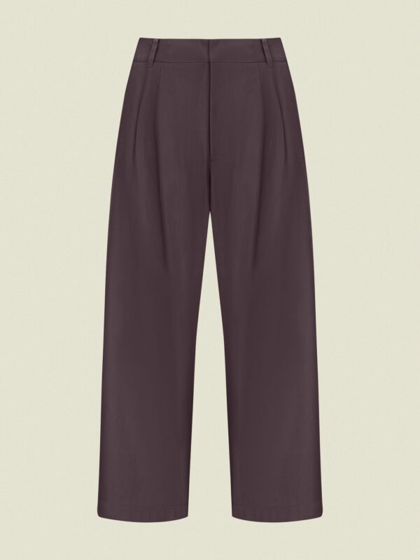 Calça Pantacourt Cinza