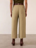 Calça Pantacourt Khaki