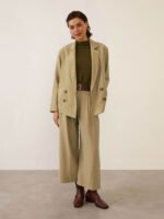 Calça Pantacourt Khaki