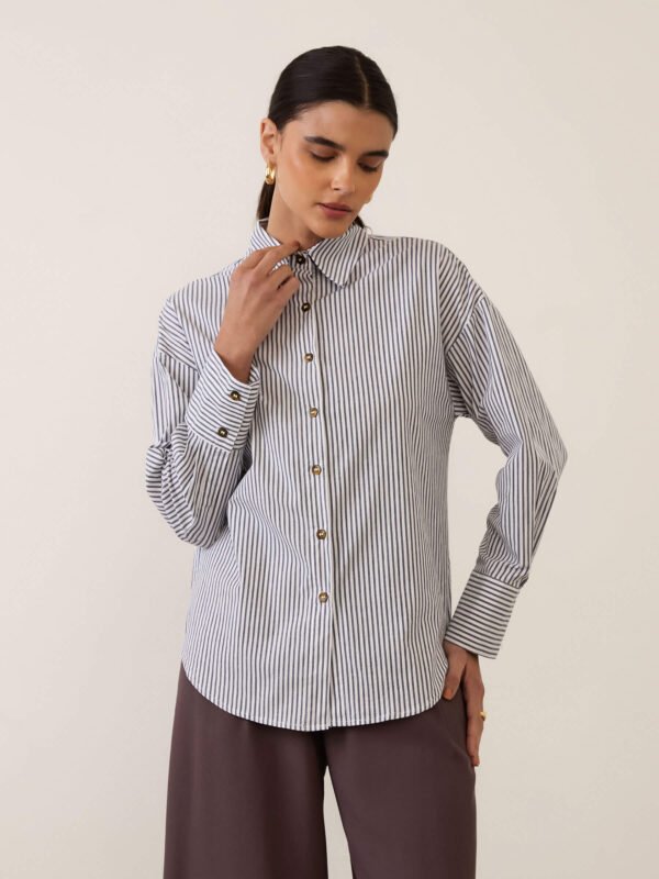 Camisa Austrália Tricoline Listrado