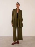 Casaco Bis Viscose Sustentável Verde
