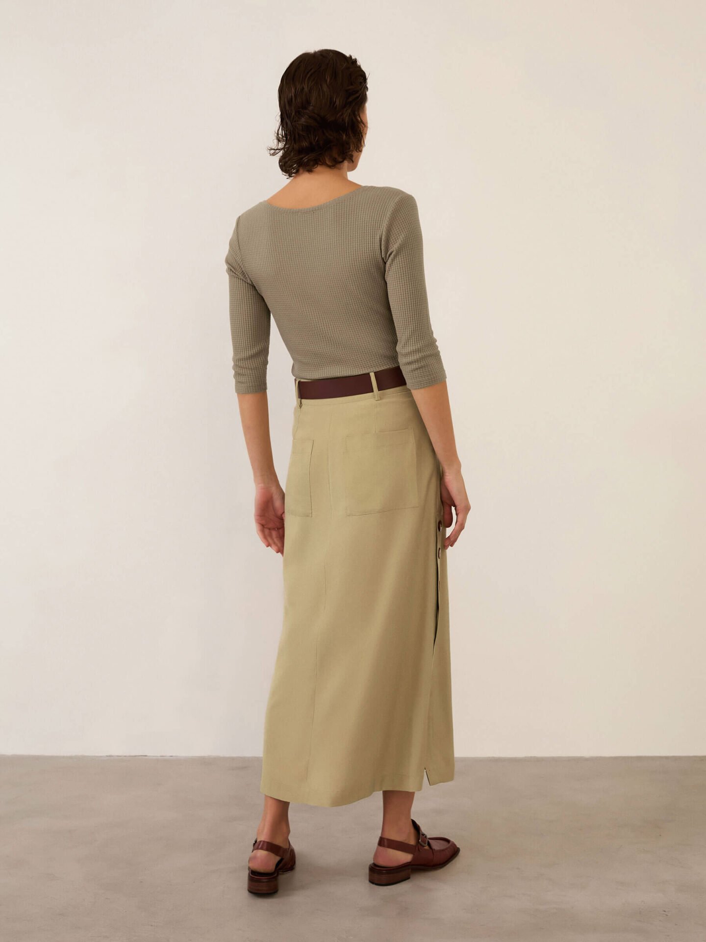 Saia Beira Khaki