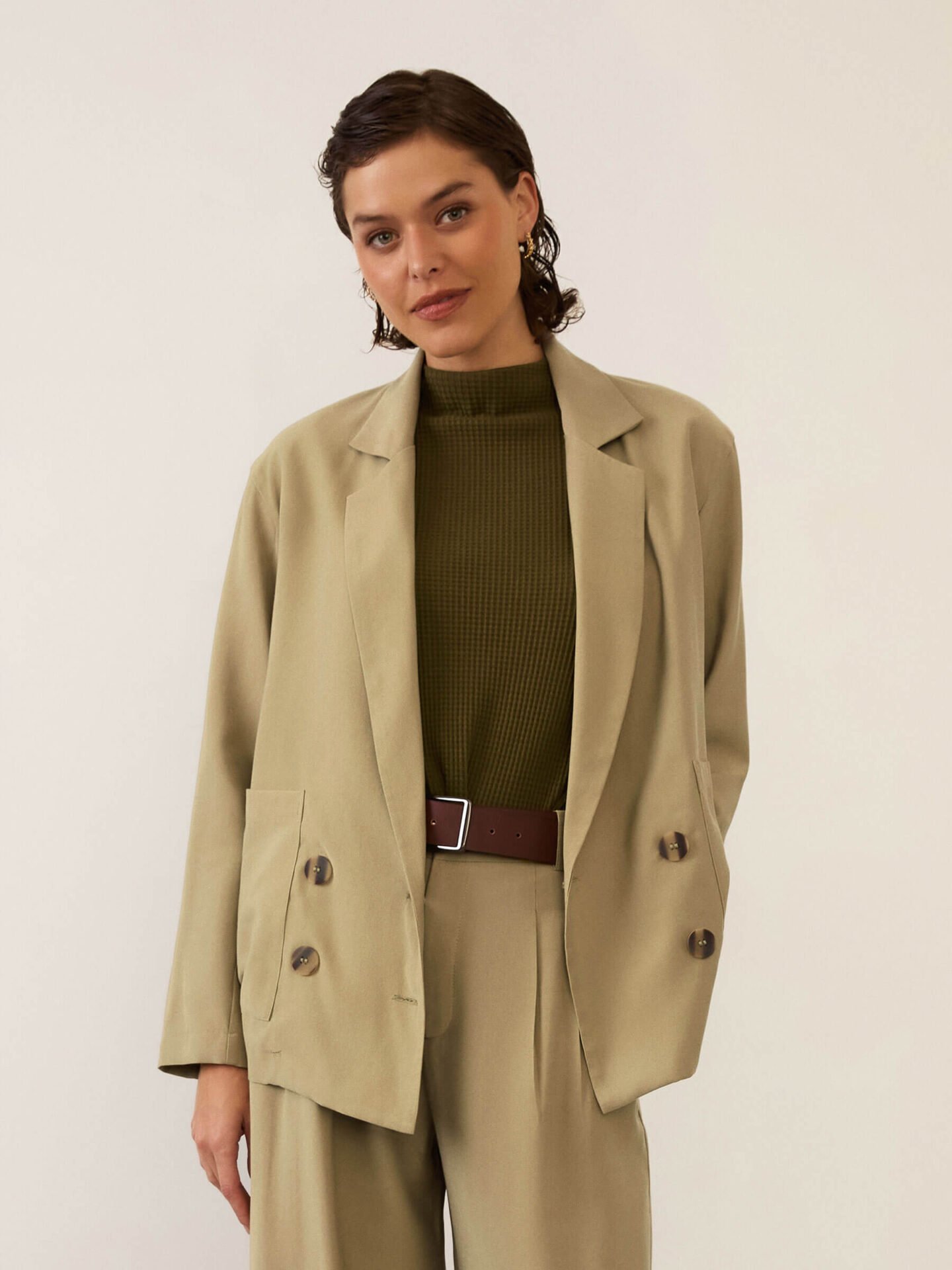 Blazer Bel Khaki