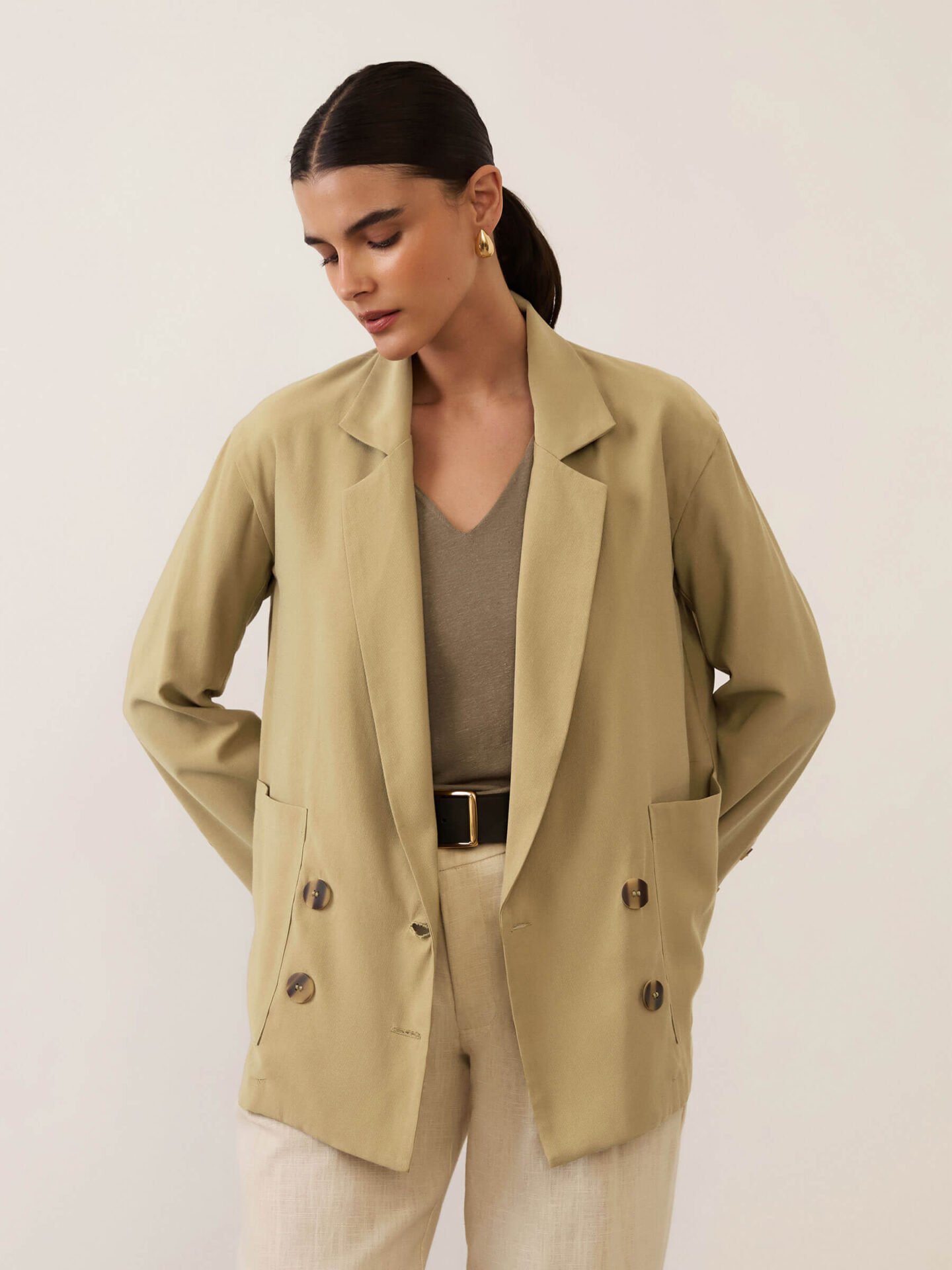 Blazer Bel Khaki