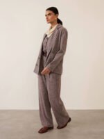 Blazer Mescla Marrom