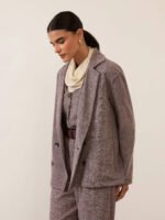 Blazer Mescla Marrom