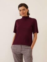 Blusa Artista Viscose Sustentável Berinjela
