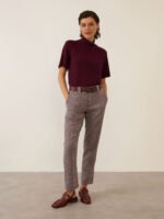 Blusa Artista Viscose Sustentável Berinjela