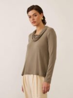 Blusa Bambolê Khaki