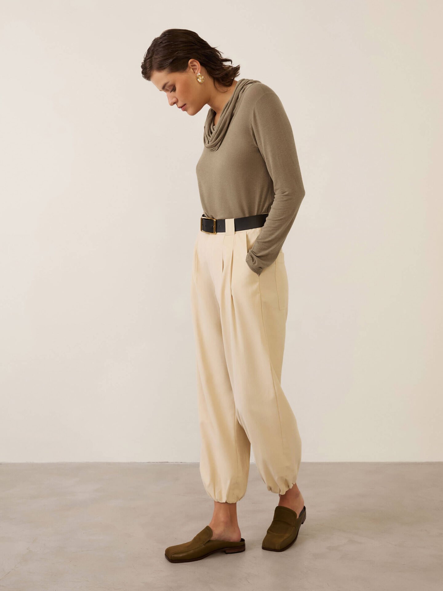 Blusa Bambolê Khaki