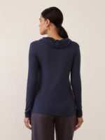 Blusa Bambolê Azul Marinho
