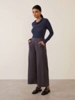 Blusa Bambolê Azul Marinho