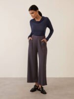 Blusa Bambolê Azul Marinho