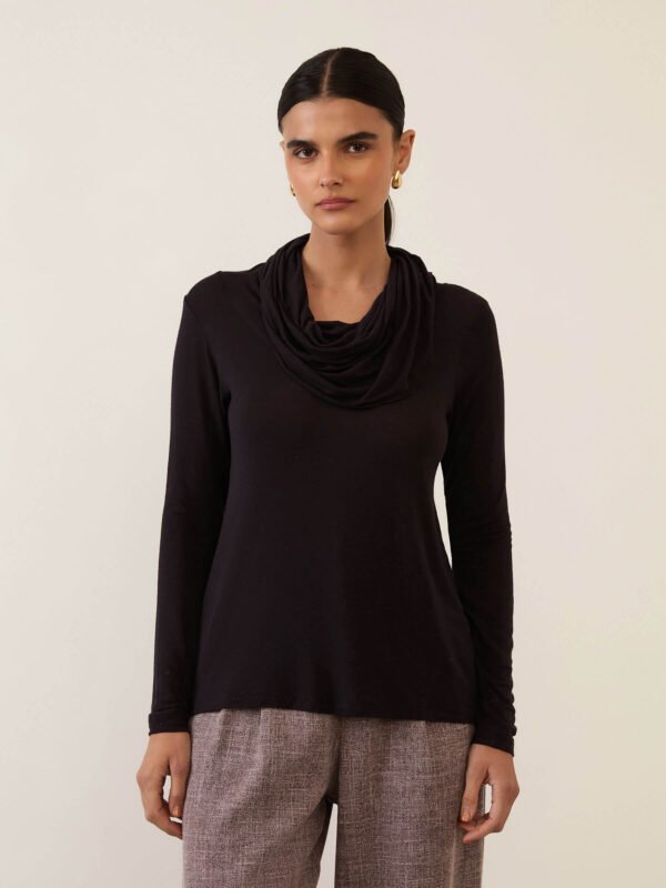 Blusa Bambolê Preto