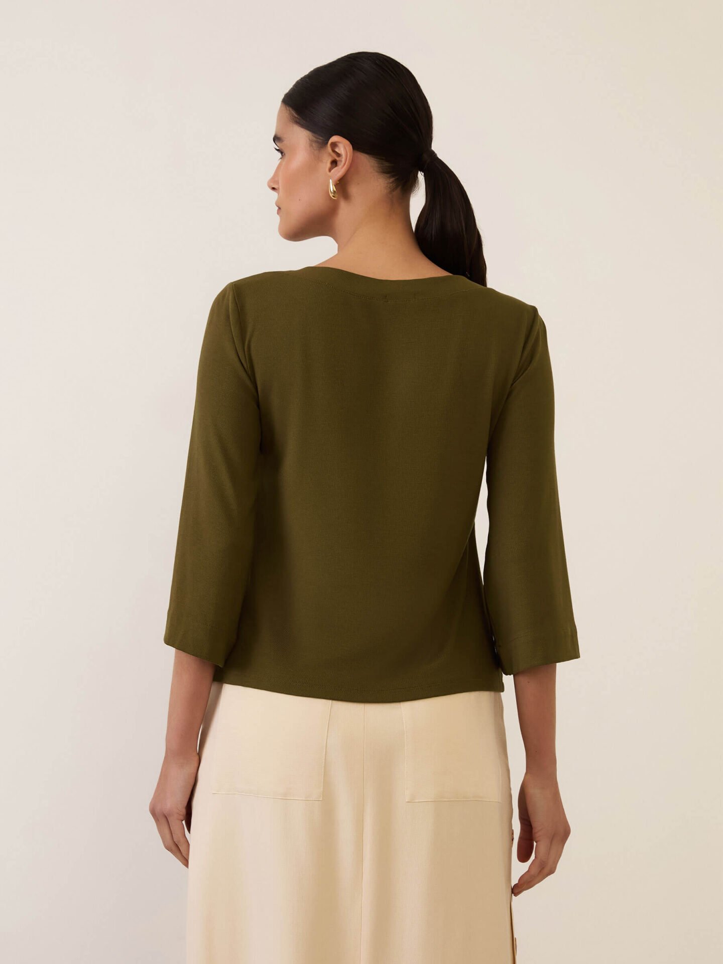 Blusa Canoa Verde