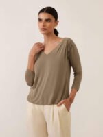 Blusa Marola 7/8 Khaki
