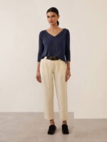 Blusa Marola 7/8 Azul Marinho