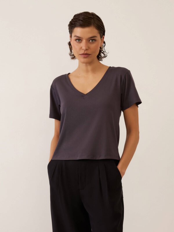 Blusa Vento Cinza