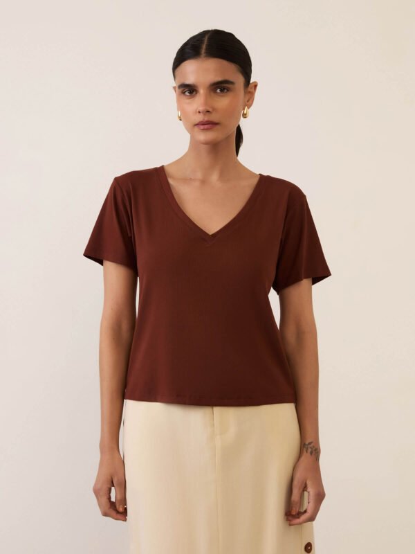 Blusa Vento Marrom
