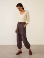 Blusa Voa 7/8 Gelo